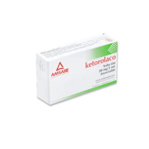 KETOROLAKO SOLUCIÓN INYECTABLE 30MG